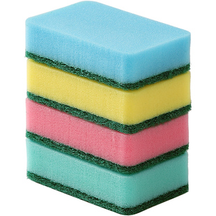 洗碗海绵洗碗块加厚百洁布厨房洗碗刷洗碗布仿丝瓜络菜瓜瓤海绵擦