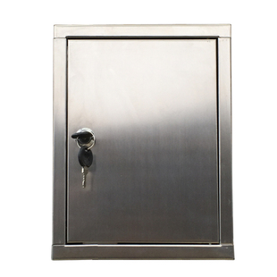 家用不锈钢加厚手机储物箱牛奶箱意见箱信报箱户外壁挂报刊信件箱