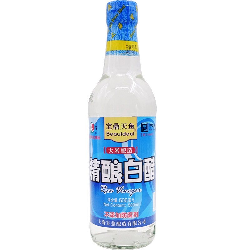 宝鼎鱼精白醋酿造泡脚500ml*2