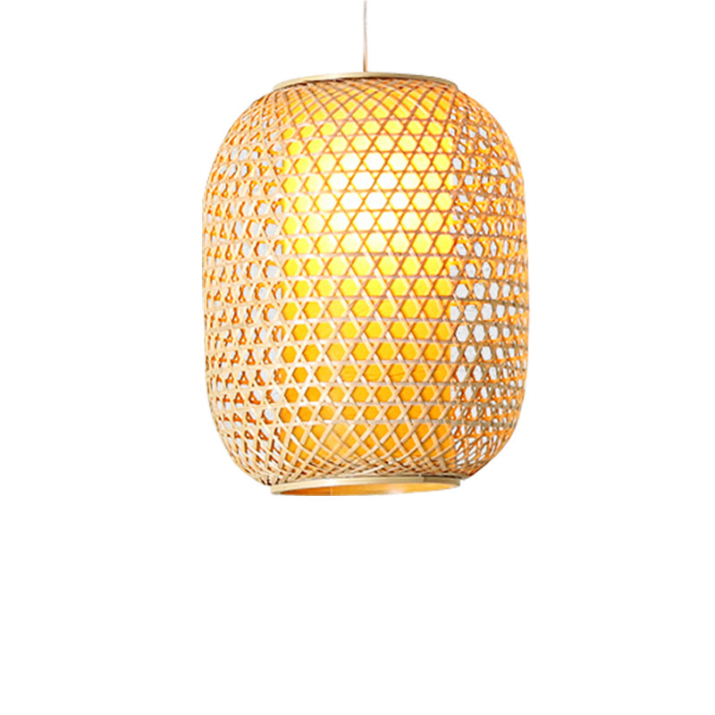 中式灯具竹艺竹编田园餐厅茶室吧台禅意灯中国风现代创意农庄吊灯
