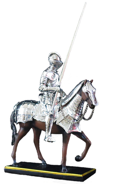 武士人物北欧风格复古会所装饰品