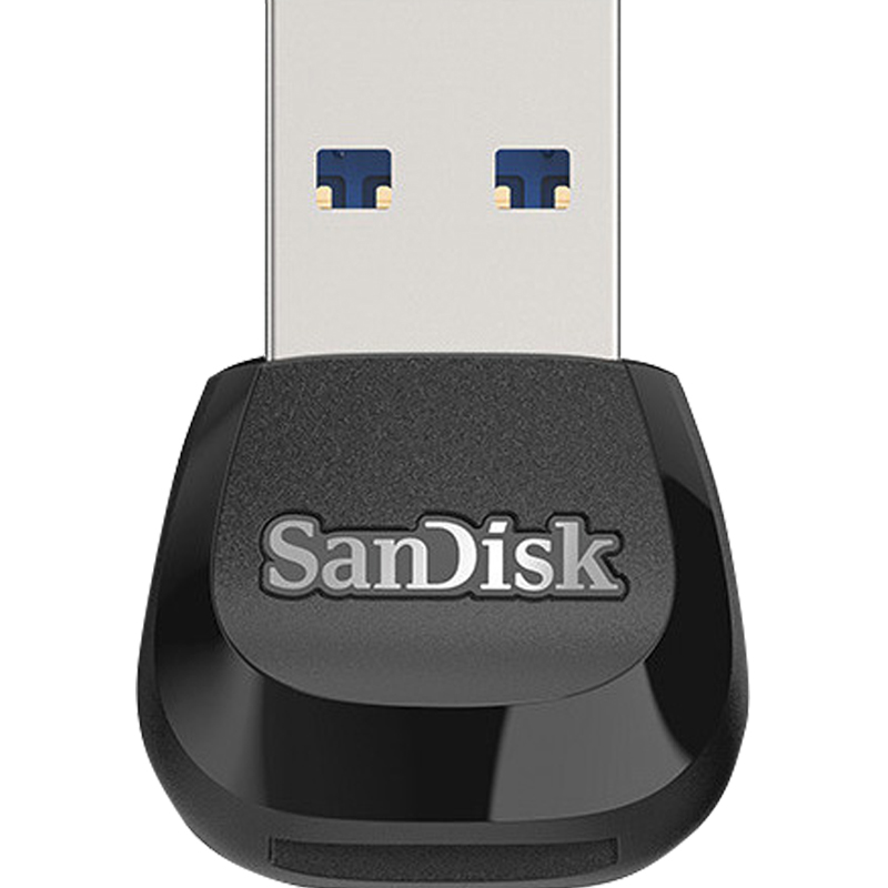 SanDisk闪迪读卡器USB3.0高速TF卡专用读卡器mircro sd读卡器