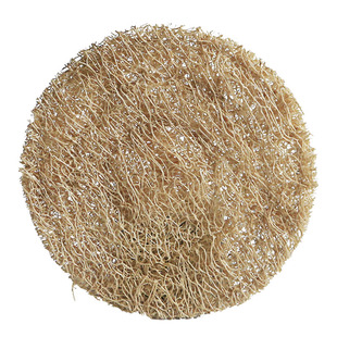 日式丝瓜络杯垫养壶垫 藤茶杯垫 紫砂壶木杯托吸水垫茶道竹茶具