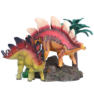 侏罗纪仿真剑龙模型恐龙玩具动物户外客厅手办认知儿童益智礼物