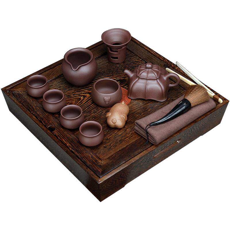 宜兴原矿纯全手工整套茶具