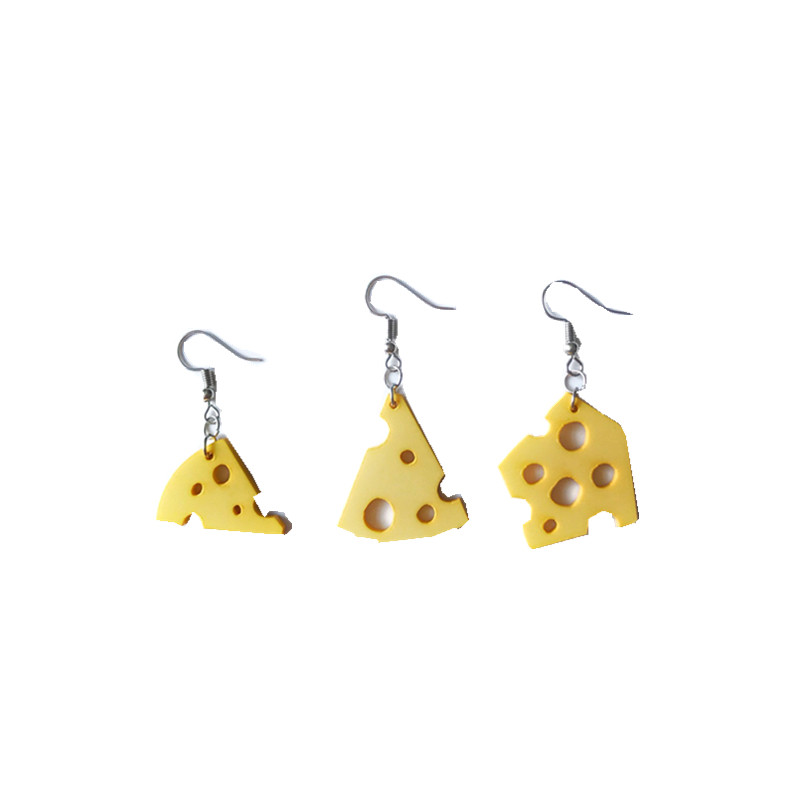 925银趣味搞怪风原宿仿真耳夹