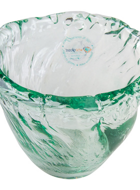 西班牙进口冰激凌碗透明甜品玻璃