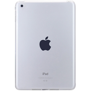 苹果ipad mini2保护壳A1489皮套迷你5代平板A2567软后背7mini6防摔A1538硅胶套A2133透明无盖外壳A1432全包边