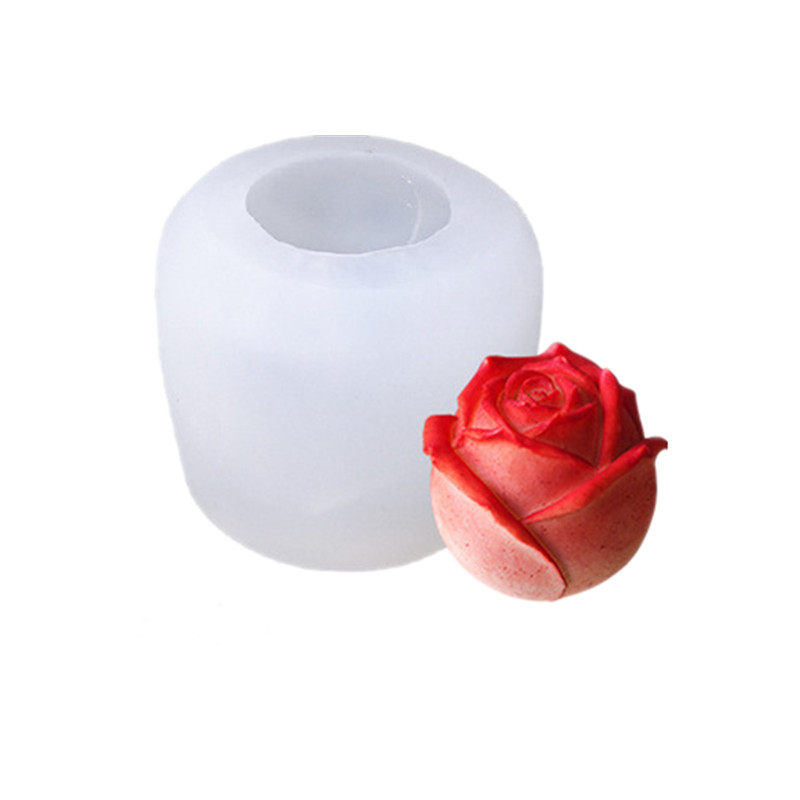 小熊玫瑰花神器威士忌冰块模具