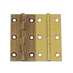 仿古中式纯铜配件红木家具柜门衣橱柜樟木箱首饰盒暗合叶箱子合页