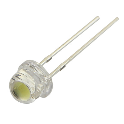 0.5w草帽灯珠5mmled发光超高亮直插件3v省电光源f5草帽大杯正白光