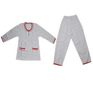 祥身牌儿童纯棉布料睡衣夏秋4-12岁男女大童家居服全棉长袖套装舒
