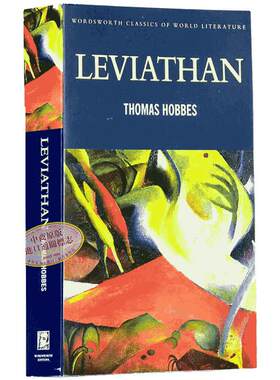 【中商原版】Leviathan利维坦 英文原版小说英文版  托马斯.霍布斯 进口原版英文书