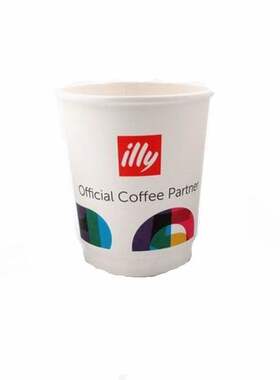 illylogo4盎司外卖品尝杯纸杯