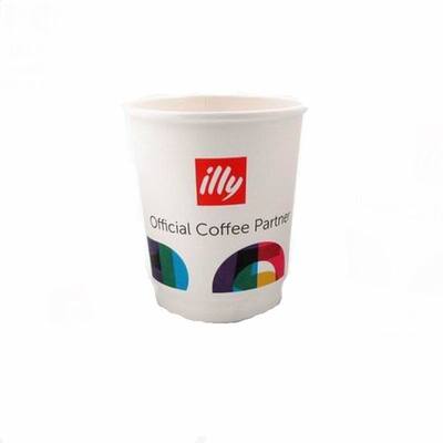 illylogo4盎司外卖品尝杯纸杯