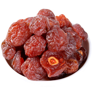 蜜饯果脯永泰半边梅零食李子干半话梅鸳鸯梅5斤2500g大包装包邮