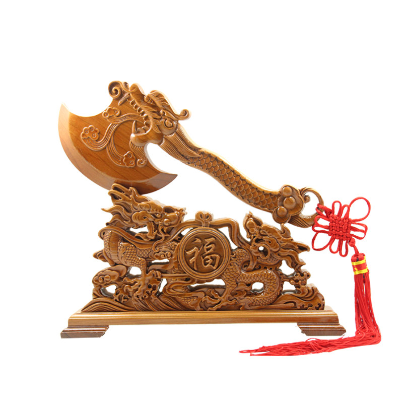 结婚坐福斧头肥城桃木