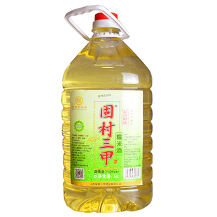 宁都固村三甲酒江西米酒农家自酿糯米酒客家甜酒酿月子米酒10斤装