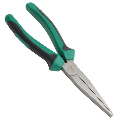 6寸扁嘴钳平口钳子鸭嘴平嘴