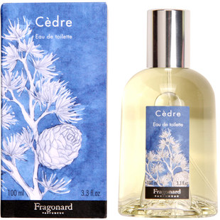 爆款!法国Fragonard花宫娜天然林木淡香水雪松檀香香根草广藿香