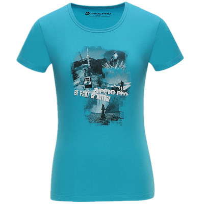 阿尔派妮AlpinePro女士户外休闲纯棉短袖T恤LTSG110CN