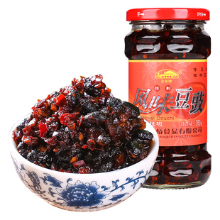花桥桂林辣椒酱风味豆豉 下饭广西桂林三宝特产价
