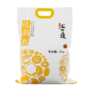 上一道家用商用低筋面粉5kg蛋糕粉 饼干烘焙原料小麦面粉大包装