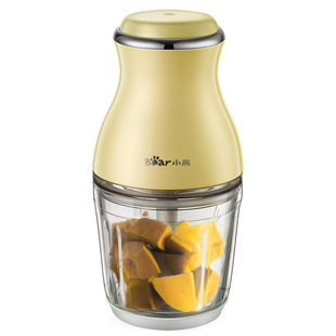 小熊料理机多功能家用搅拌小型迷你宝宝婴儿辅食机绞肉果泥研磨器