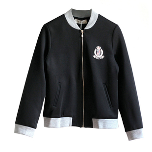 品牌撤柜 依言春秋加厚太空棉运动休闲棒球服夹克衫上衣外套卫衣
