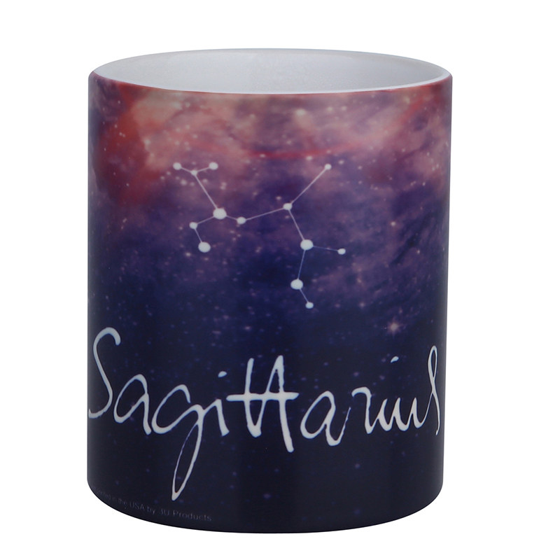 Constellation十二星座感温变色杯子圣诞节生日礼物咖啡马克杯子