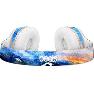 适用于魔音Beats solo3 solo2贴纸studio3保护EP无线蓝牙耳机studio2.0耳麦套壳定制wireless录音师pro贴膜