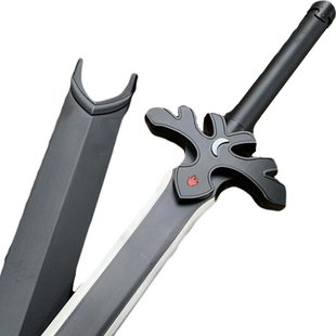 刀剑神域武器优吉欧青蓝蔷薇之剑桐人夜空之剑cos动漫道具未开刃