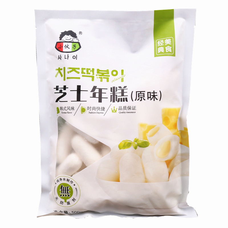 小伙子芝士年糕500g韩式速食零食