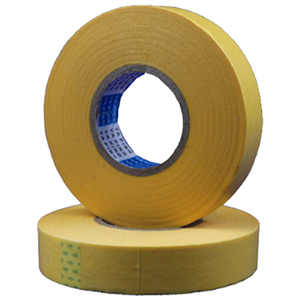 美纹纸美缝遮掩进口和纸胶带油漆工分色胶带耐高温留痕不残留批发