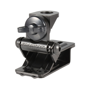 钻石夹边 K515 不锈钢行李架万向夹边 车载天线卡子底座