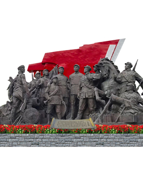 军人部队文化雕塑艺术品