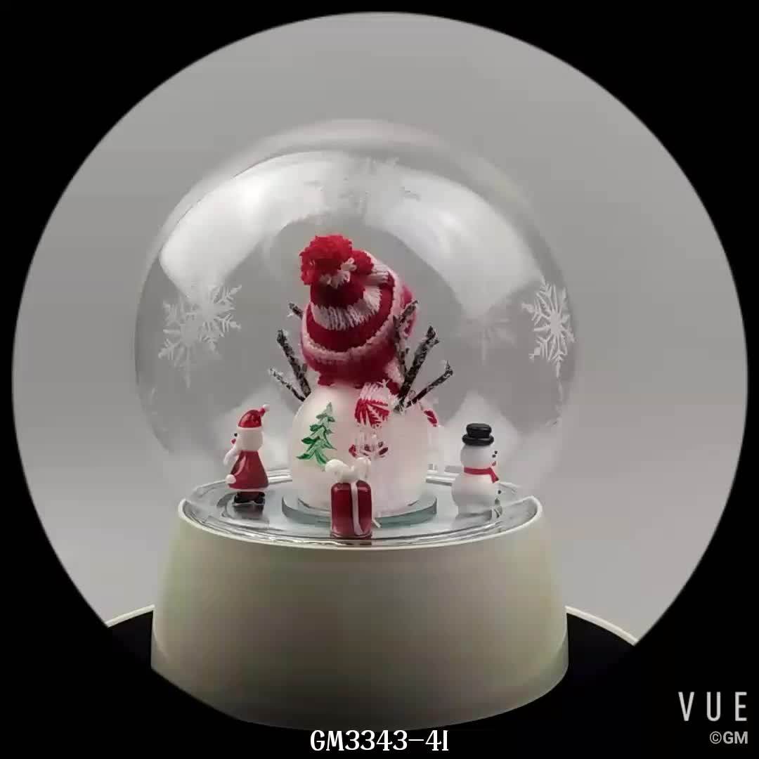 Battery Operated Round Mini Custom Song Christmas Music Box Buy Led