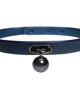 原创项圈少女disco真皮刘恋同款