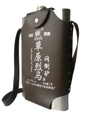 草原烈马不锈钢壶度白酒闷倒驴