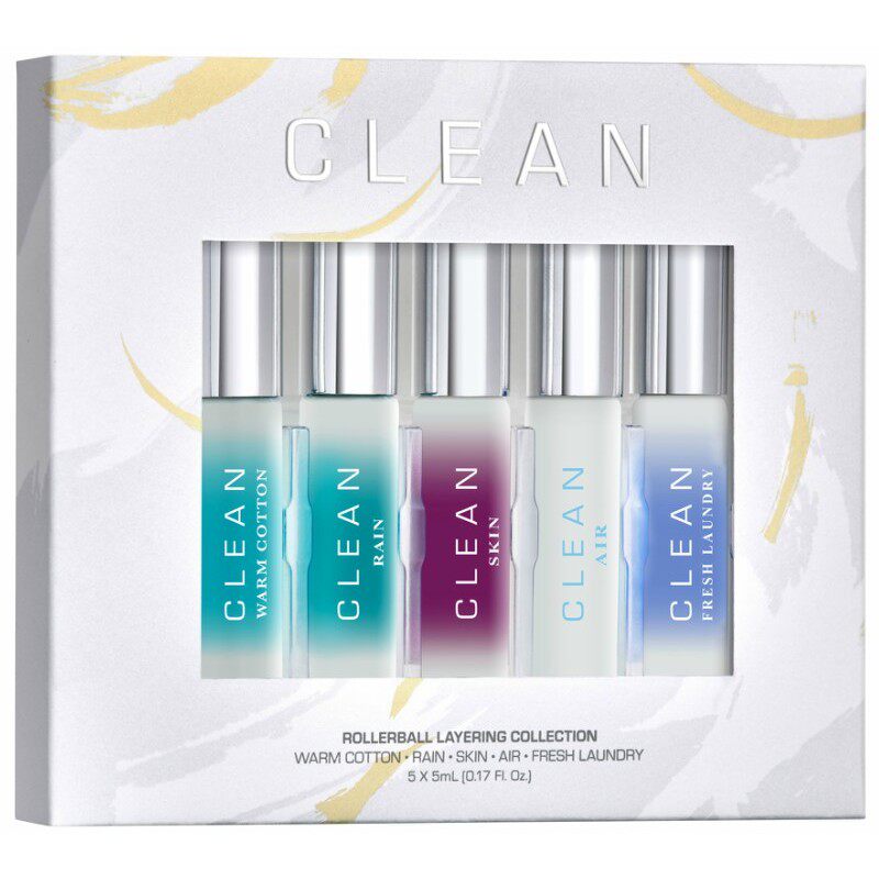 正品CLEAN香水套组便携多样皂香