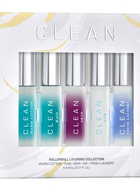 正品CLEAN香水套组便携多样皂香