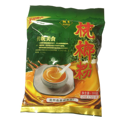 广西龙州特产黄记原林桄榔粉300g*2袋 营养早餐冲调饮品老少皆宜