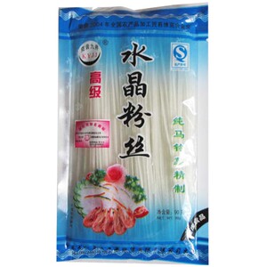水晶粉丝克音九井土豆细粉条东北火锅粉黑龙江特产马铃薯粉丝50代