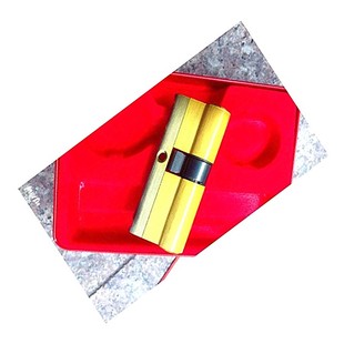 纯铜电白枪型柄宽度5mm窄式平板指纹锁防盗门锁厚度2.2mm钥匙胚子