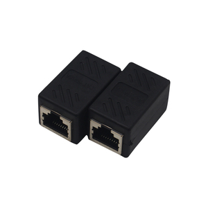 RJ45网络直通头网线对接头网络双通头8P双通连接器模块网线延长器