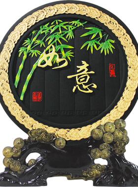 房间室内电视柜活性炭雕工艺品