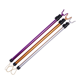 服装店酒店伸缩撑衣杆晾晒衣叉衣撑叉衣架杆收衣挑衣杆子长收缩杆