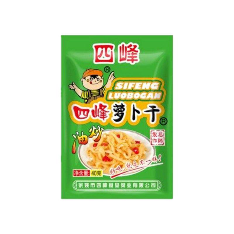 四峰油炒萝卜干爽脆开胃下饭菜