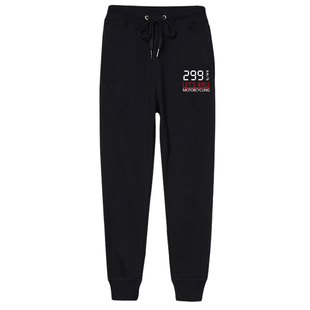 摩托车机车卫裤联盟时速299km/h定制重机长裤子字缩口休闲裤男厚