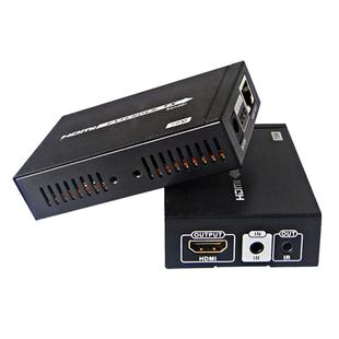 朗强LKV375N hdmi延长器2.0无压缩HDBaseT发射接收器KVM单网线rj45网络传输100米4k高清信号带usb口红外回传